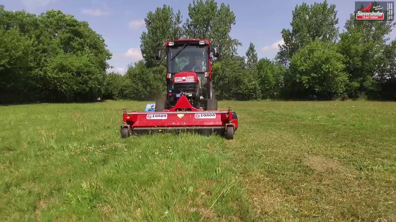 Sievershofer Traktoren Yanmar EF 235H mit Zanon Ryder Front und Zanon TMO Heck