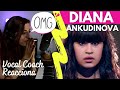 SU VOZ ES INCREÍBLE!  | Diana Ankudinova - Human | Vocal Coach reacciona