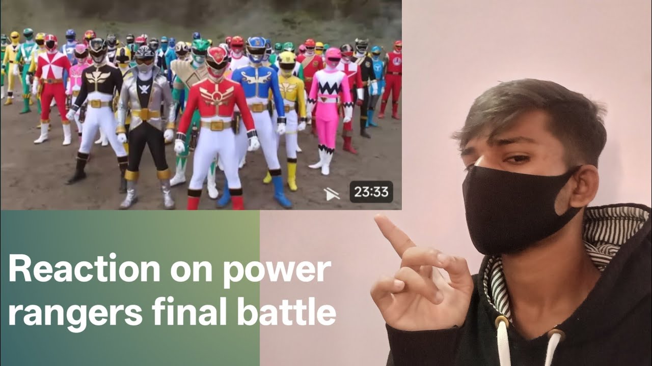 Reaction on power rangers final battle 😮😲😯😯😲😮😱 - YouTube