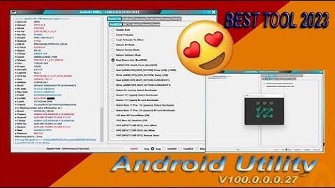 New Update Android Utility V101 - Best Tool For Android Repair