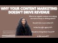 What it **REALLY** takes to generate Organic Revenue from your content marketing