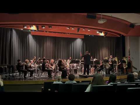 “Land of Liberty” performed by McCleskey Middle School 7th Grade Symphonic Band 3/11/24