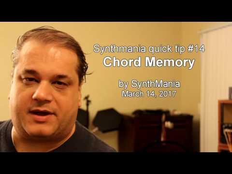 Synthmania Quick Tip 14 - Chord Memory