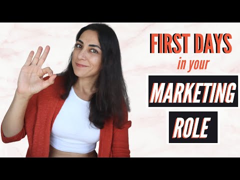 What To Do When You START A NEW MARKETING JOB // Succeeding in a marketing job on your first days