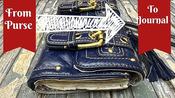Turn a Cute Purse INTO an Amazing Journal