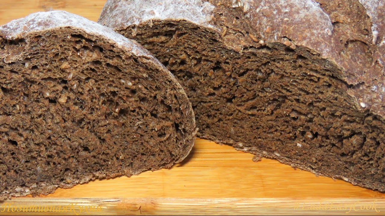 ⁣ВКУСНЫЙ РЖАНОЙ ХЛЕБ черный хлеб рецепт - Rye black BREAD recipe - BÁNH MÌ ĐEN