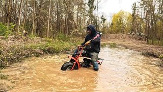 Putting a Harbor Freight PREDATOR MOTOR (212cc) in a Tractor Supply Mini Bike