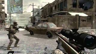 Call of duty 4 - Sniper tutorial