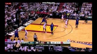 Lebron james' defensive plays on carmelo anthony - playoffs 2012 game
1 4-28-12