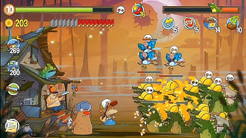 Swamp Attack - Hard Mode. Episode 10 Level 7 Gameplay Android walkthrough