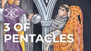 3 of Pentacles 🏆Quick Tarot Card Meanings 🏆Tarot.com