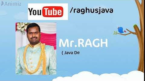 Raghu S Java (Java Developer and Trainer)