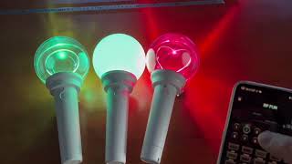APP Control LED Lightstick Baton K-pop Music Festival Concert Manufacturer GFLAI