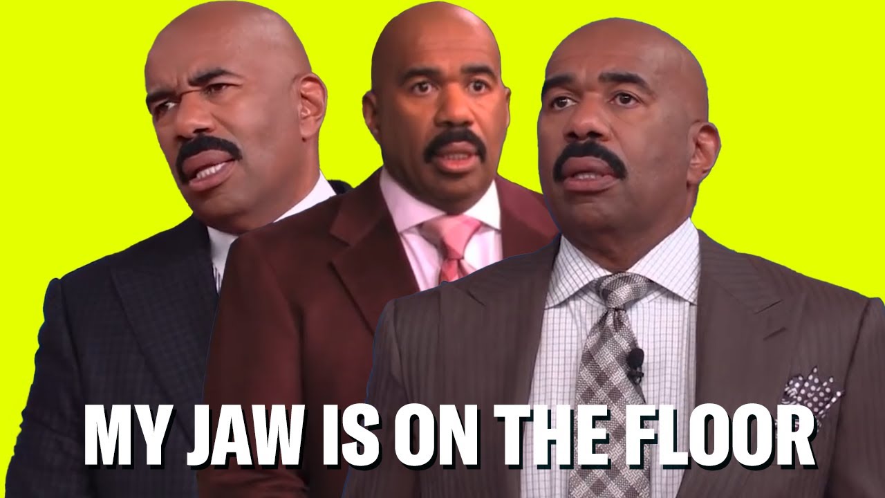 What??? 😱🤯🤣 My Jaw is on the Floor Steve Harvey YouTube