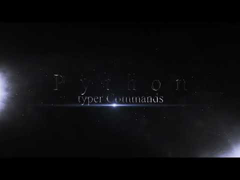 Python - Typer - Commands