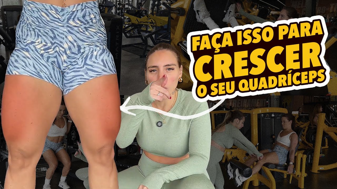 FAÇA ESSE TREINO PARA EXPLODIR O SEU QUADRÍCEPS