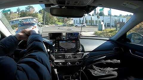 Using My Fixed Mount Back Up Phone Openpilot Honda Accord 2018