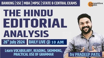 Learn VOCAB, READING, SKIMMING, ERRORS, GRAMMAR USE, 26 JULY , 2024  - PRADEEP PATIL
