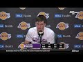 Austin Reaves Postgame Interview | Los Angeles Lakers dominate Phoenix Suns 122-111