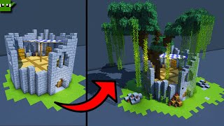 Minecraft Detailing MasterClass /w andyisyoda - Ruined Tower Starter Base