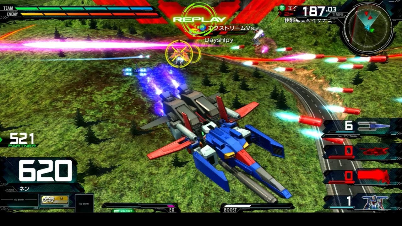 過去作から最強プレイヤーの神後衛】ZZガンダム【大将☆1】【EXVSMBON