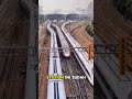 Jalur padat kereta di kota ZhengZhou CHINA #youtubeshorts #shortsfeed