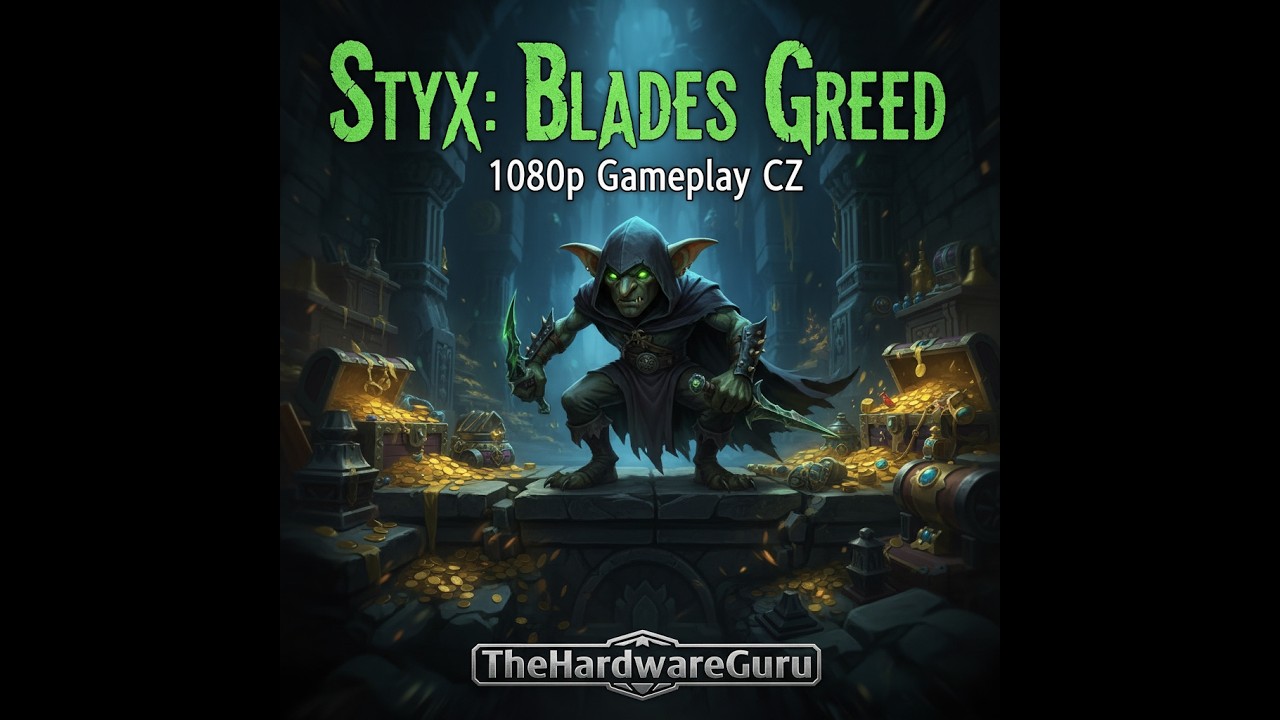 Styx: Blades of Greed LIVE 🔥 První Gameplay CZ | Stealth, Assassinations & Dark Fantasy