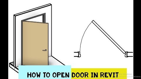 How to open/close door with family editor in Revit Architecture | BY Er. ROHIT DHAKA