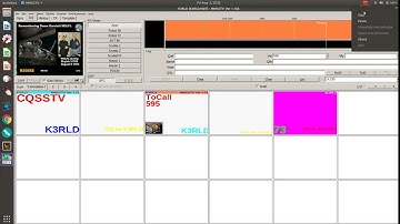 MMSSTV Demo:  Playing standard .wav files.
