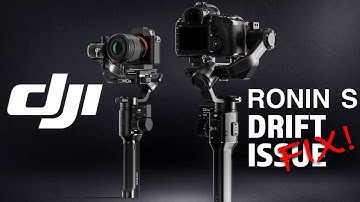 How to FIX the DJI Ronin S DRIFT ISSUE! Ronin-S