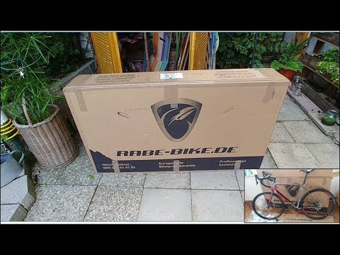 Lieferung Neues Fahrrad mit UPS in 2 Tagen ?‍♂️ Giant TCR mit Rabe-Bike