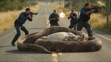 🎥“HEROIC RESCUE: Python vs Buffalo |Animal Rescue Team Saves Mother & Baby |Emotional Wildlife Story