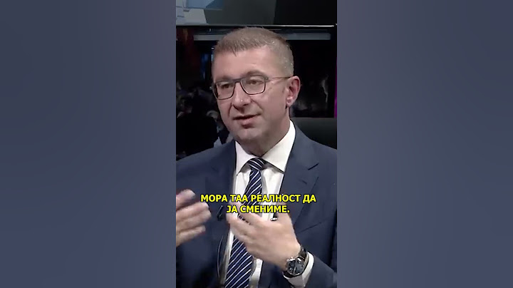 “Само Интервју“ 09.05.2024 - На кратко со Христијан Мицкоски 2
