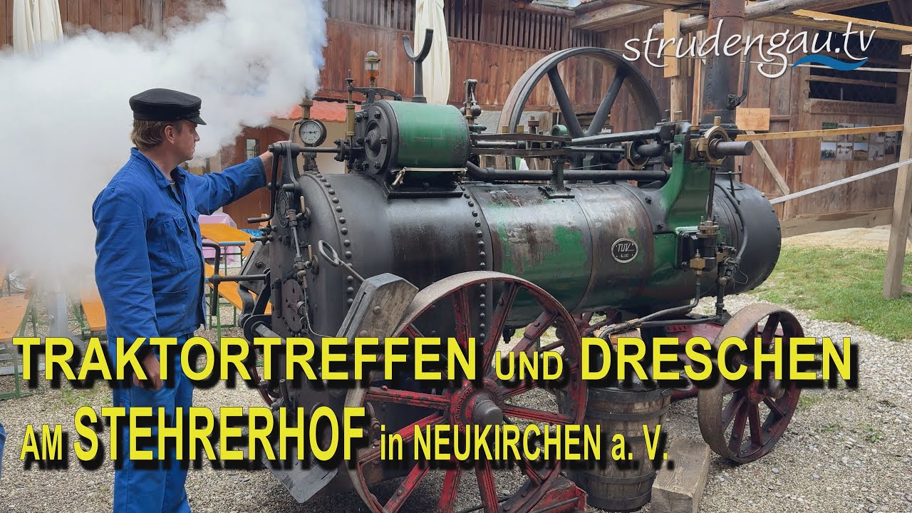 Druschwoche und Traktortreffen 2025 am Stehrerhof in Neukirchen an der Vöckla.