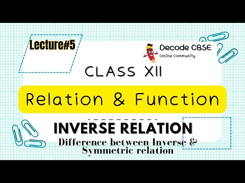 Inverse Relation |