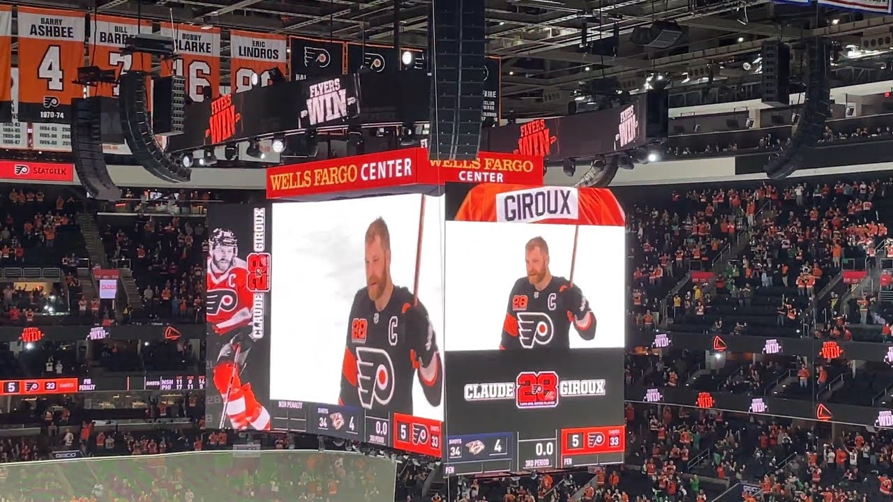 Claude Giroux's 1000th Game Ceremony - Brotherly Bullies