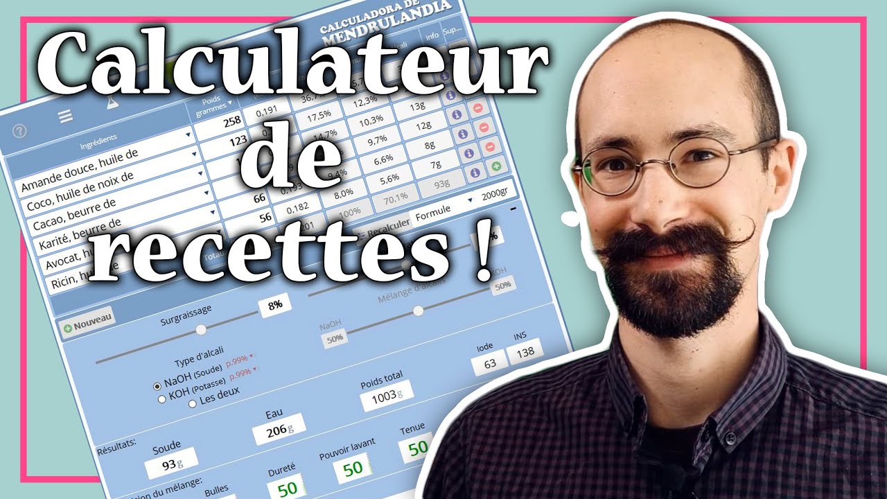 Comment utiliser un calculateur de recette pour faire du savon maison ?