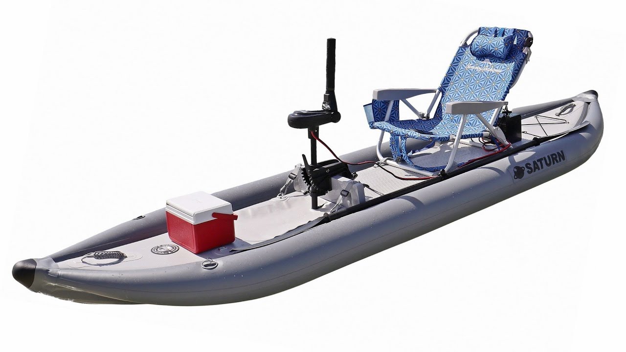 Hybrid Inflatable Kayak EK365. Electric Water Scooter Kayak with