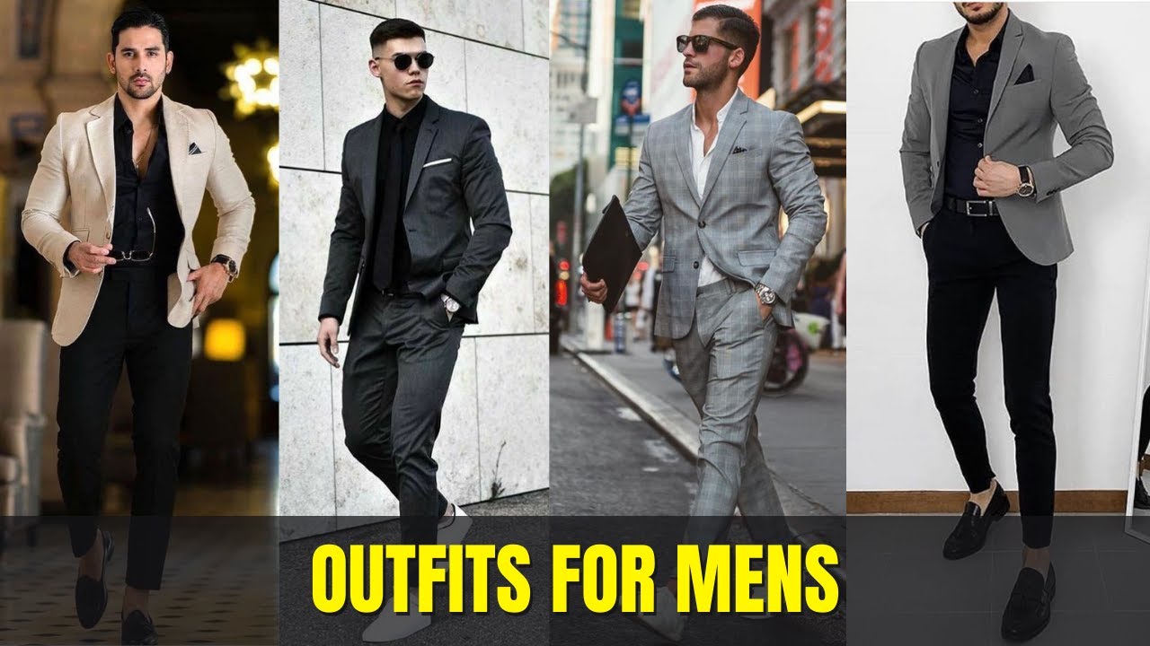 Suits For Men's | Mens Style Outfits 2022 - 2023 - YouTube