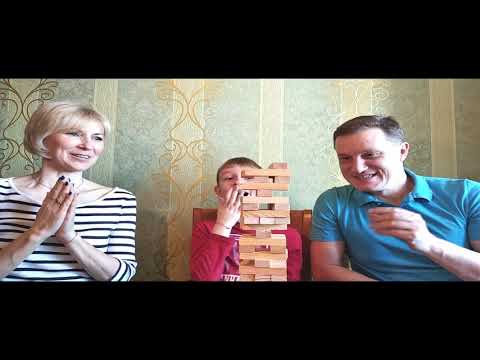 Веселая семейная игра Дженга / Jenga