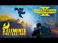 Helldivers 2 – 3 Elements of Chaos! Fun Run | No Death | Full Clear