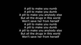 Video thumbnail of "Marilyn Manson - Coma White (Lyrics)"