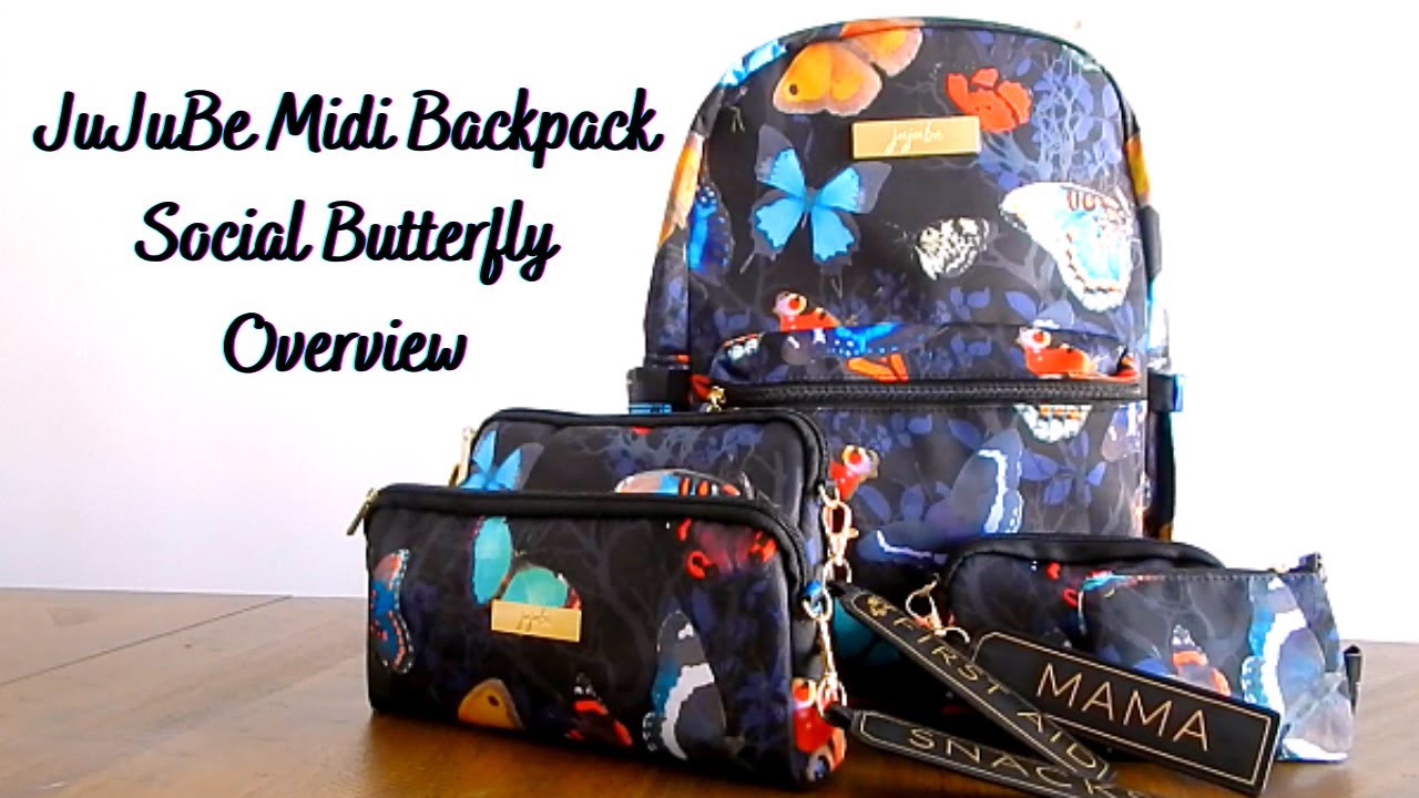 JuJuBe Midi Backpack | Overview & Packing | Social Butterfly 
