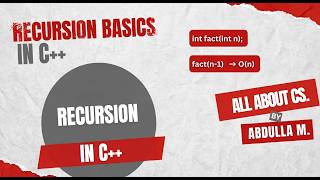 Recursion basics.