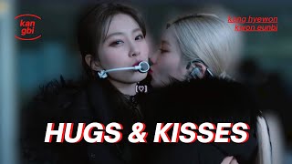 kangbi hugs and kisses moments