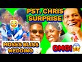 Pastor chris oyakhilome surprise gospel singer moses bliss on wedding in ghana mosesbliss wedding