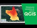 Delimitación de Cuenca y red Hídrica en QGIS 3 |Tutorial completo 2021