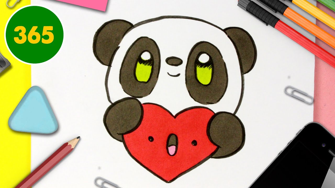 Resultado de imagem para panda kawaii  Dessin kawaii panda, 365 dessins  kawaii, Dessin kawaii