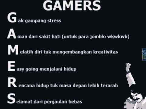  Gambar  Kata  Kata  Cowok Gamers  Ala Model Kini