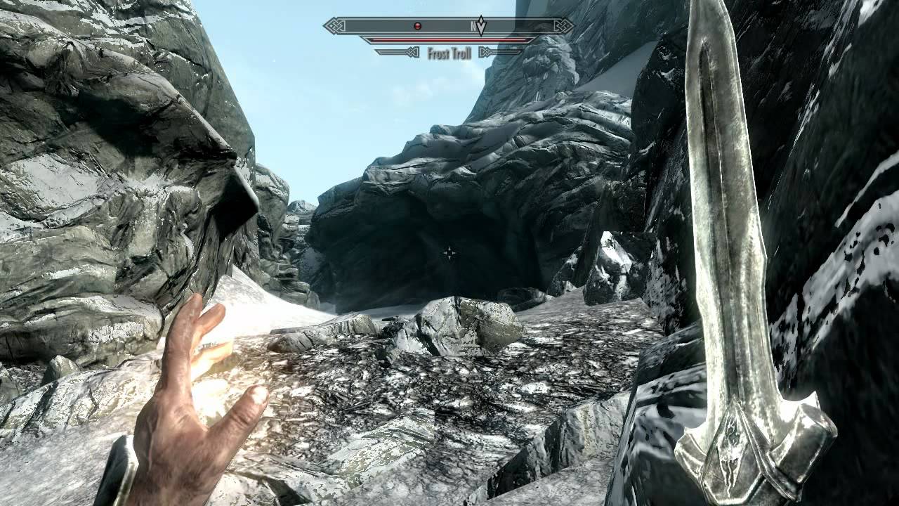 Let's Play Skyrim Part 14 Overpowered mobs and useless bitches YouTube